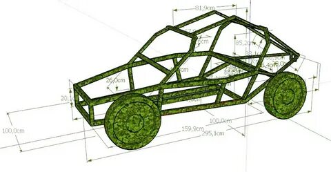 Размеры рамы багги