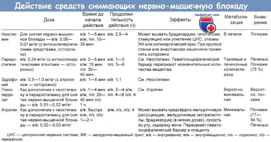 Блокада инструкция. Лекарство для блокады мышц. Средства для реверсии нейромышечной блокады. Нейромышечные блокаторы. Нервно мышечные блокаторы.