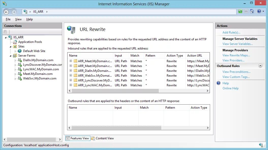 Url viewer. IIS URL Rewrite. Прокси службы виндовс сервер 2016. URL Path. IIS Windows Server.