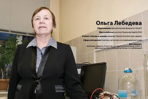 Ольги лебедевой