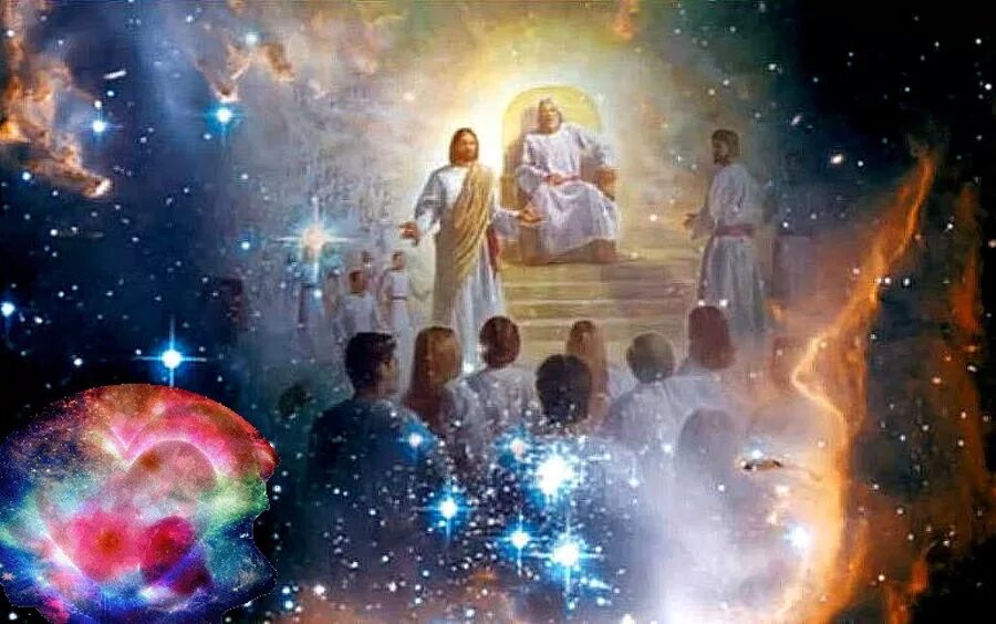 Духовный много. Небесный храм. Иисус Христос в Царствие небесном. Иисус и Вселенная. Встреча с богами.