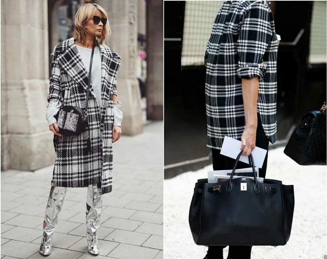 Черная клетчатая юбка. Черно белая клетка с чем носить. Пальто гусиная лапка. Образы с одеждой в черно белую клетку. Бенеттон пальто гусиная лапка.