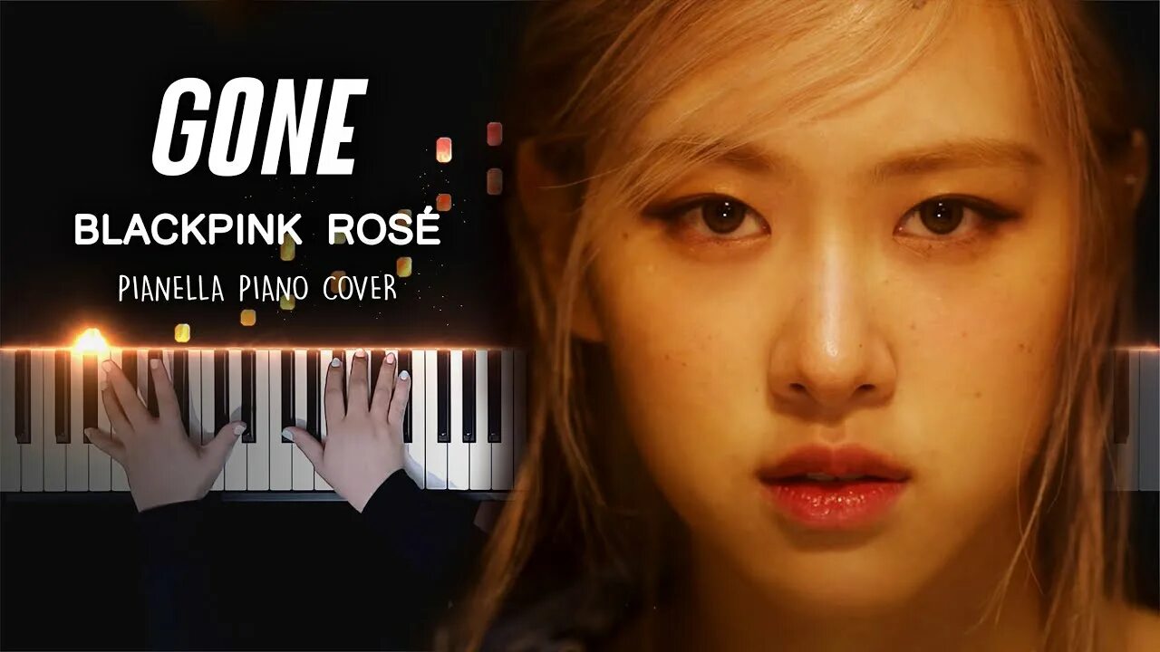 Rose gone. Gone Rose BLACKPINK обложка. Gone Rose пианино. Rose gone Spotify.