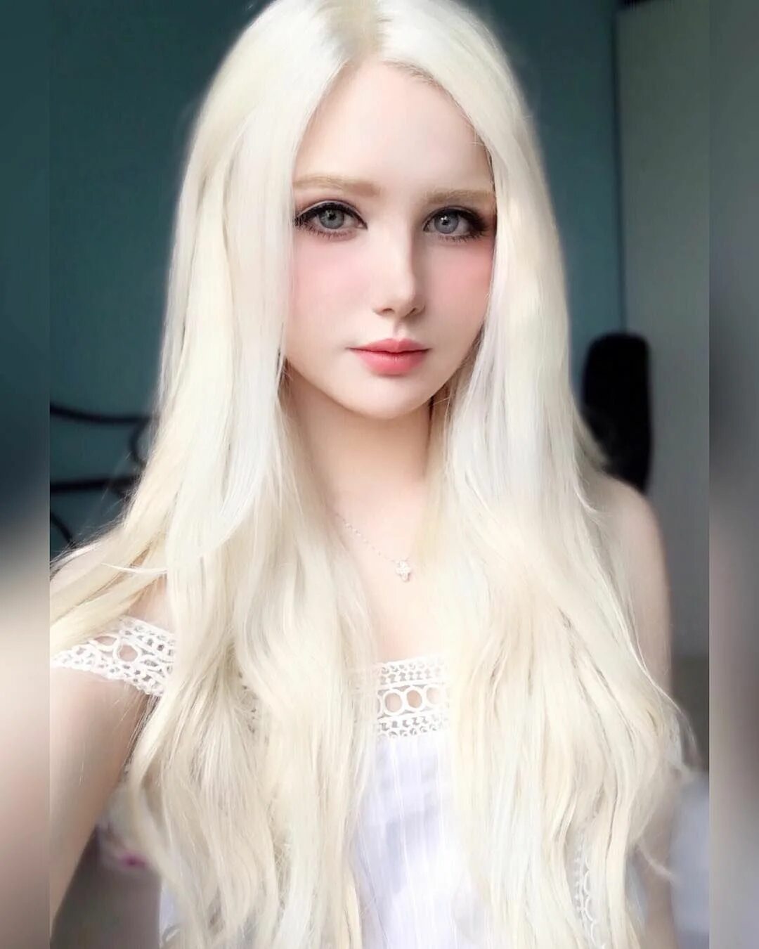 Pale haired