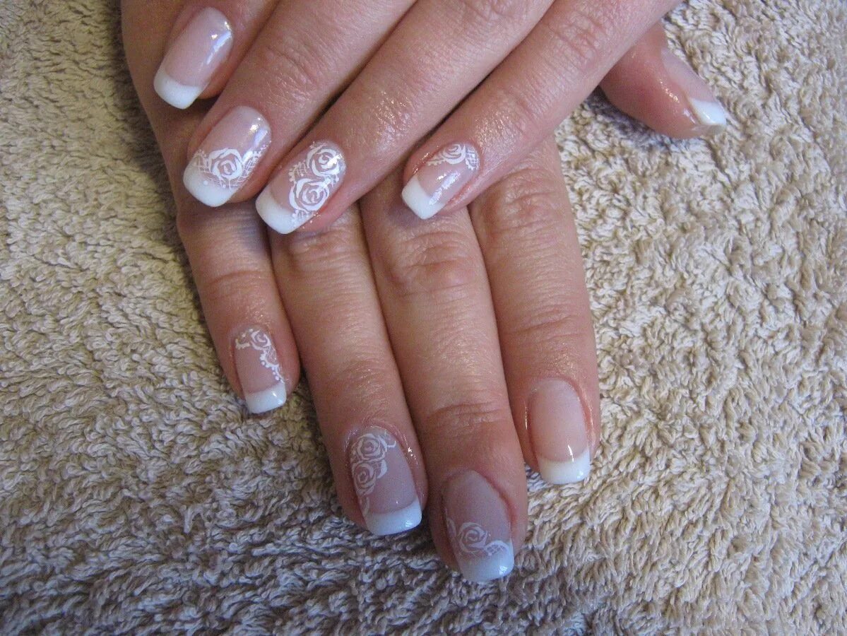 шеллак французский маникюр. джеф пинк французский маникюр. френч с изюминкой. французский маникюр гель. покрытие гель лак френч.