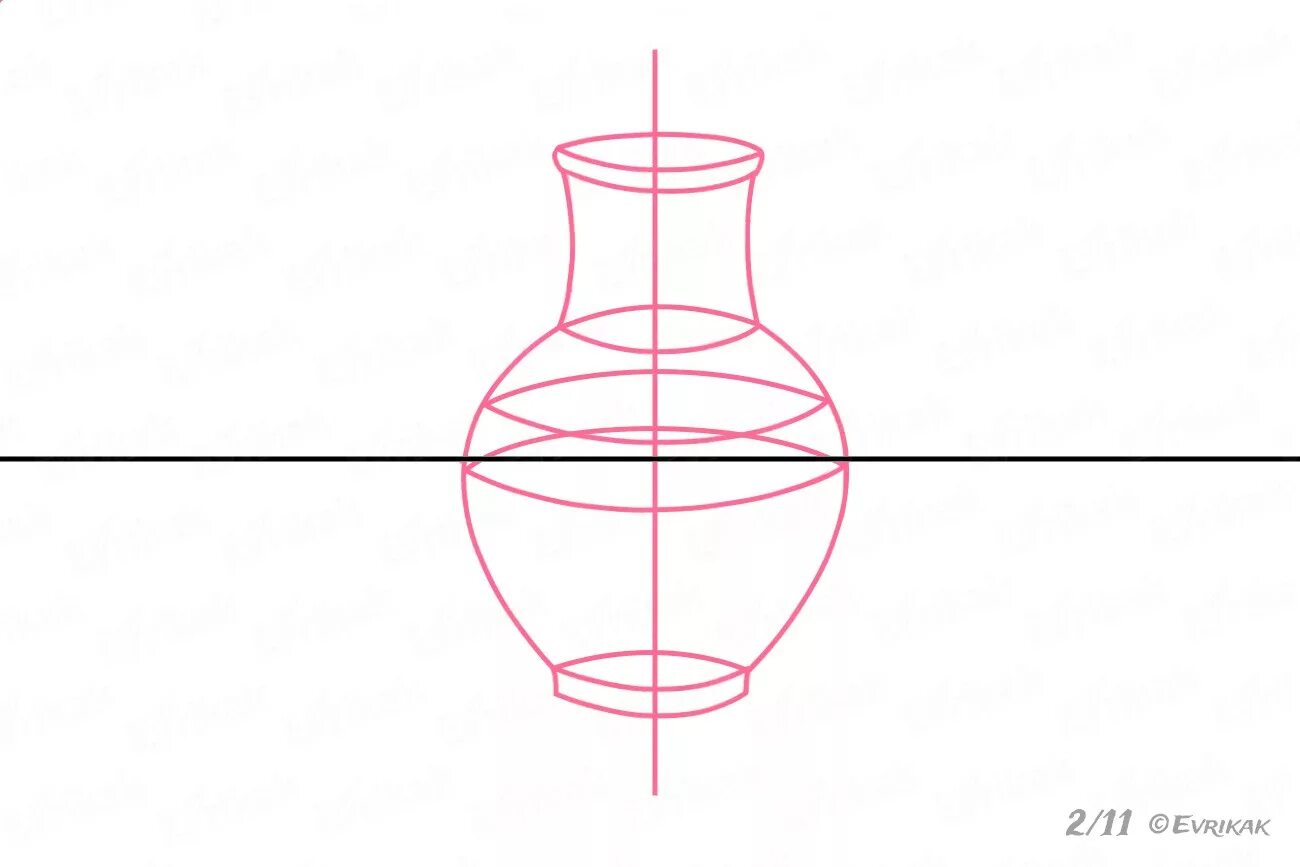 Симметричная ваза. Этапы рисования кувшина. Поэтапное рисование кувшина. Поэтапное рисование кувшина карандашом. Кувшин рисунок.