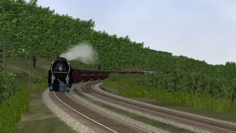 Open railway