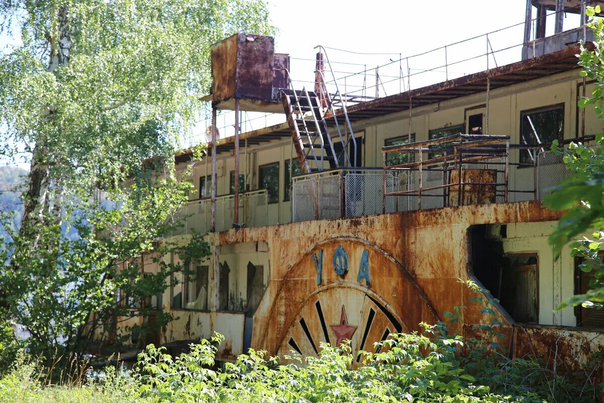 Пароход, который больше никуда не пойдет Пароход "Уфа" S_Grez Travel Blog Дзен
