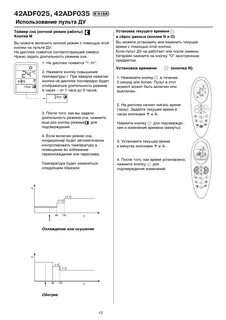 Инструкция применения пульта