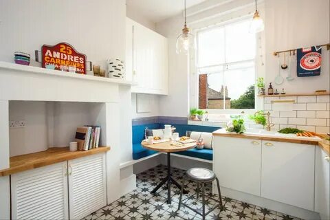 It is small the kitchen
