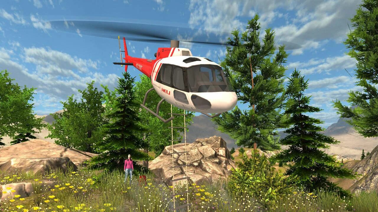 Симулятор открытый мир на андроид. Хеликоптер игра. Симулятор вертолета Rescue. Симулятор спасательного вертолета. Игра про вертолет андроид.