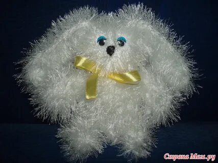 Пряжа травка игрушки
