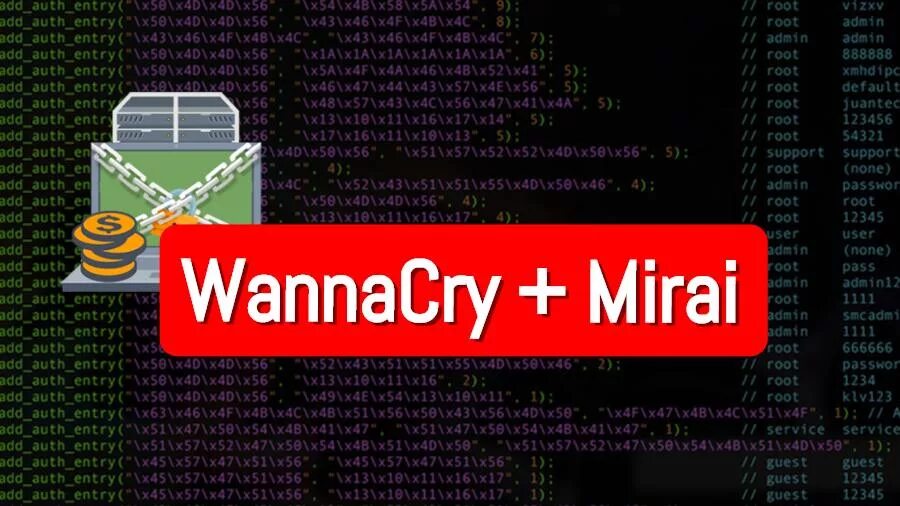 Dont wna cry. Mirai (ботнет). Атака ботнета Mirai. Хакер ботнет. WANNACRY вирус.