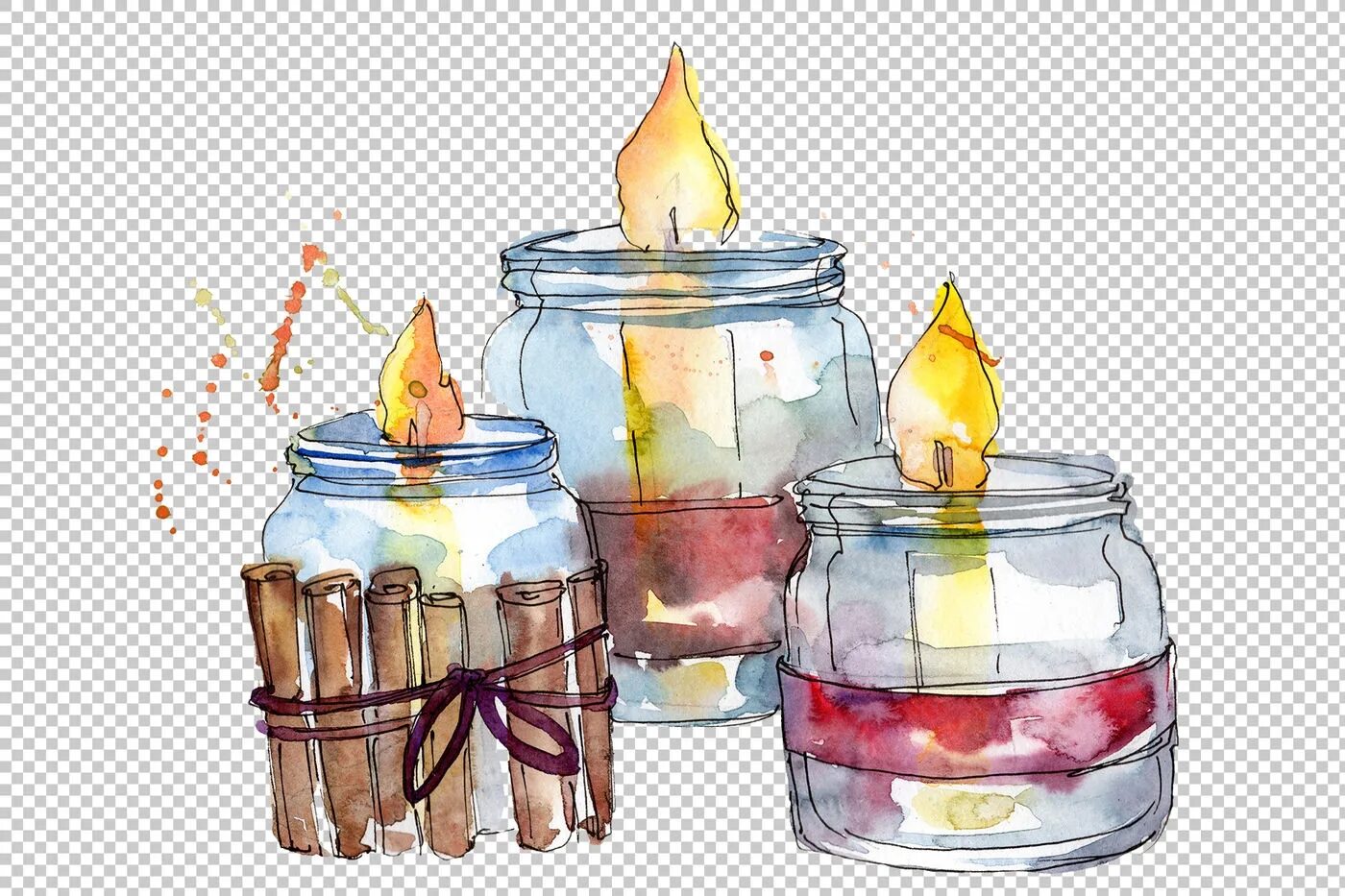 Рисунок свечой и акварелью. Свеча акварель. Свечка акварель. Свеча нарисованная акварелью. Свечка живопись.