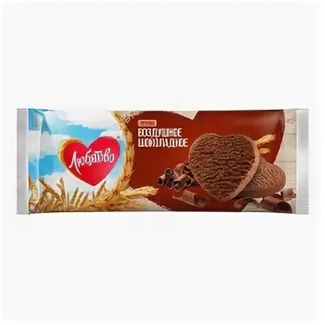 Печенье любятово сдобное с шоколадом