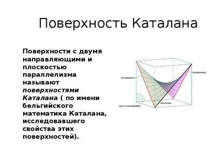 Поверхности с двумя направляющими