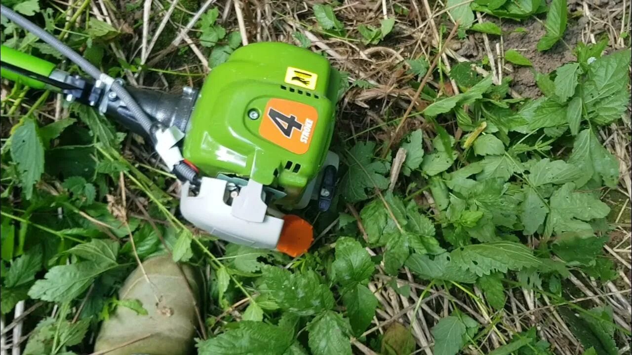 бензокоса 4х тактная