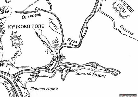 Река яуза на карте москвы