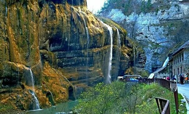 Majestic North Caucasus: Chegem Waterfalls Society Seldon News