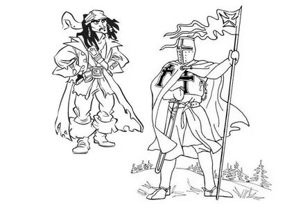 Разбойник рисунок