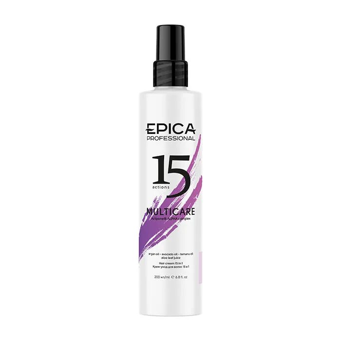 Эпика 15 в 1 для волос. Эпика профессионал для волос. Эпика 15 в 1 для волос крем. Epica professional Multi Care 15 в 1 несмываемый.