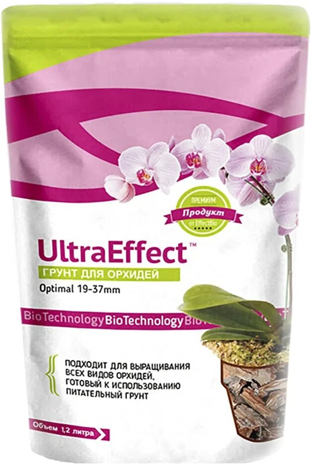 Грунт ultraeffect OPTIMAL для орхидей, 19-37 mm 2.5 л.. Грунт для орхидей ultraeffect - Standard 12-28mm 1,2л. Субстрат для орхидей EFFECTBIO. Грунт ultraeffect Standard для орхидей, 12-28 mm 2.5 л..