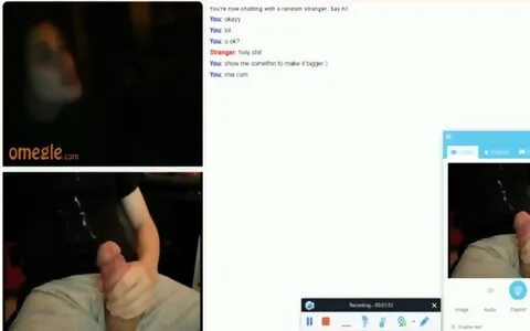 Omegle cumshot reaction.