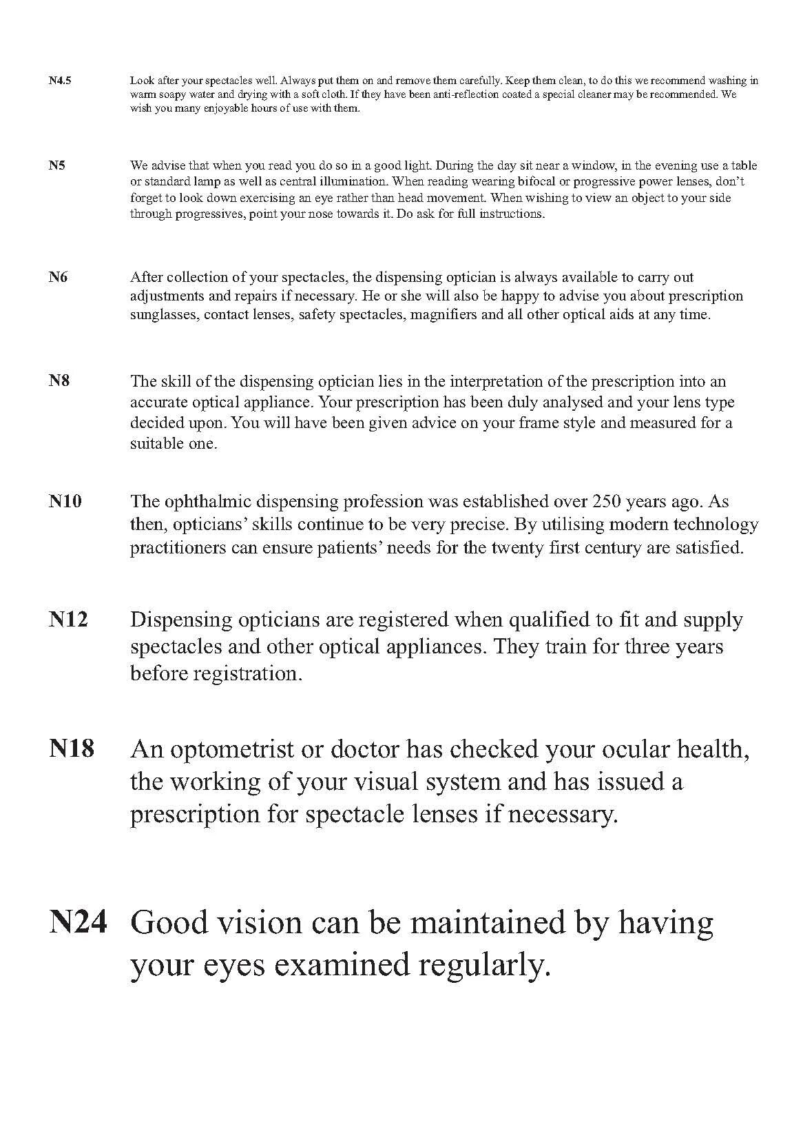 Near Vision Test. Table for near Vision Test. Table for near Vision Test Card Print. Chart for near Vision Test pdf for Print.