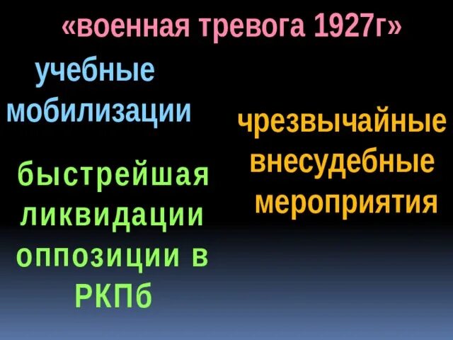 Событие военная тревога