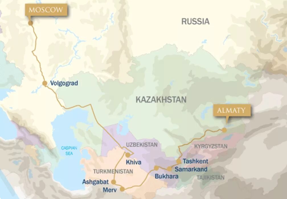 Самарканд бухара расстояние на машине