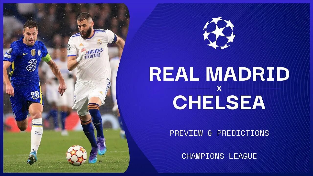 Real Madrid vs Chelsea. Real Madrid is Champion. Real Madrid Live.