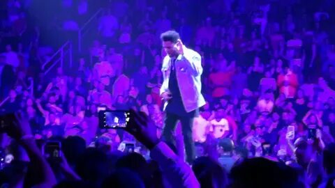 The concert start