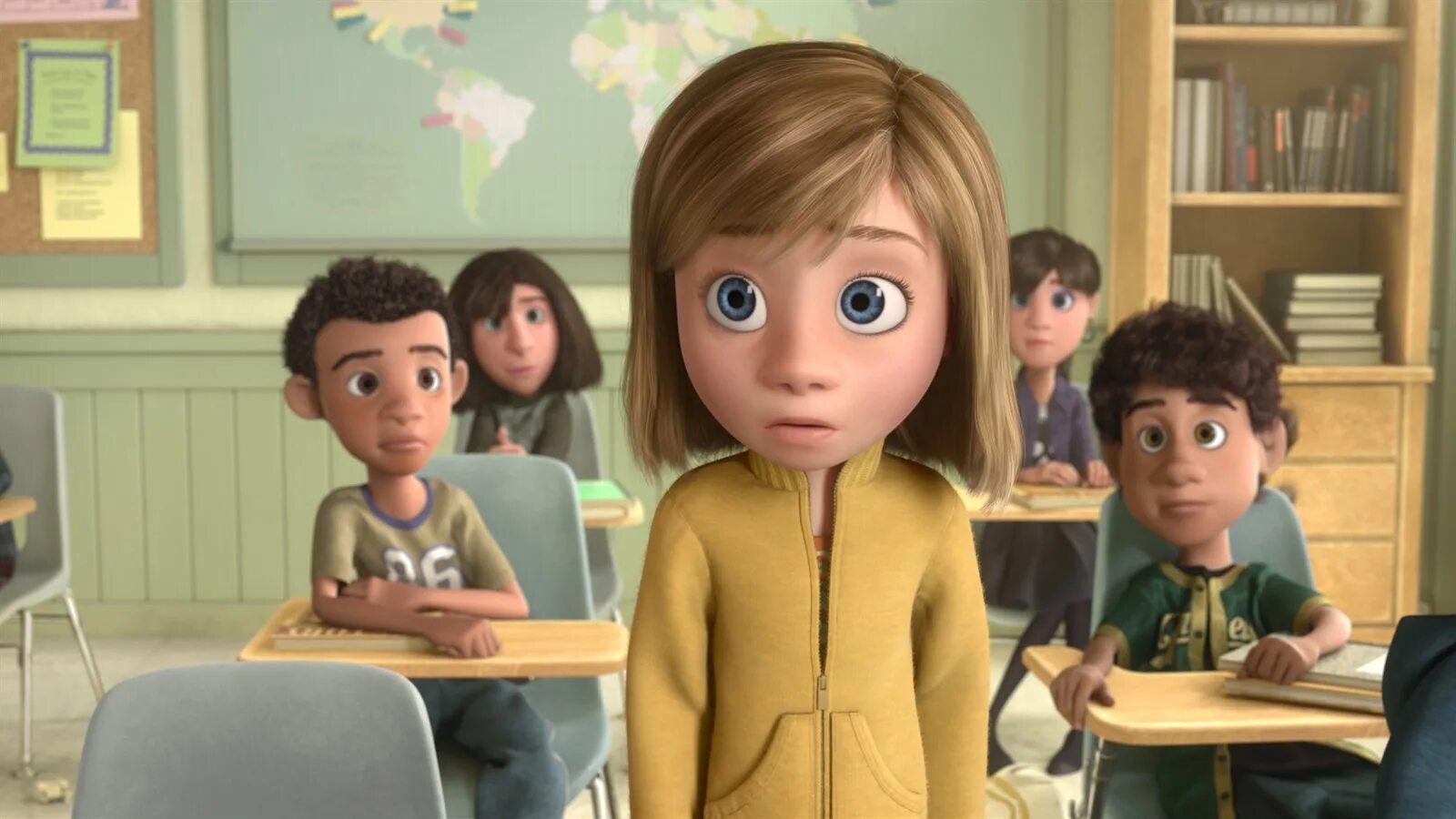 В каком году вышла головоломка 1. Головоломка 2015. райли андерсон (inside out). райли дисней головоломка.