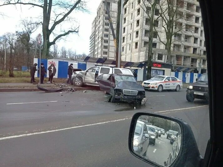 ДТП на Румянцева Калининград.