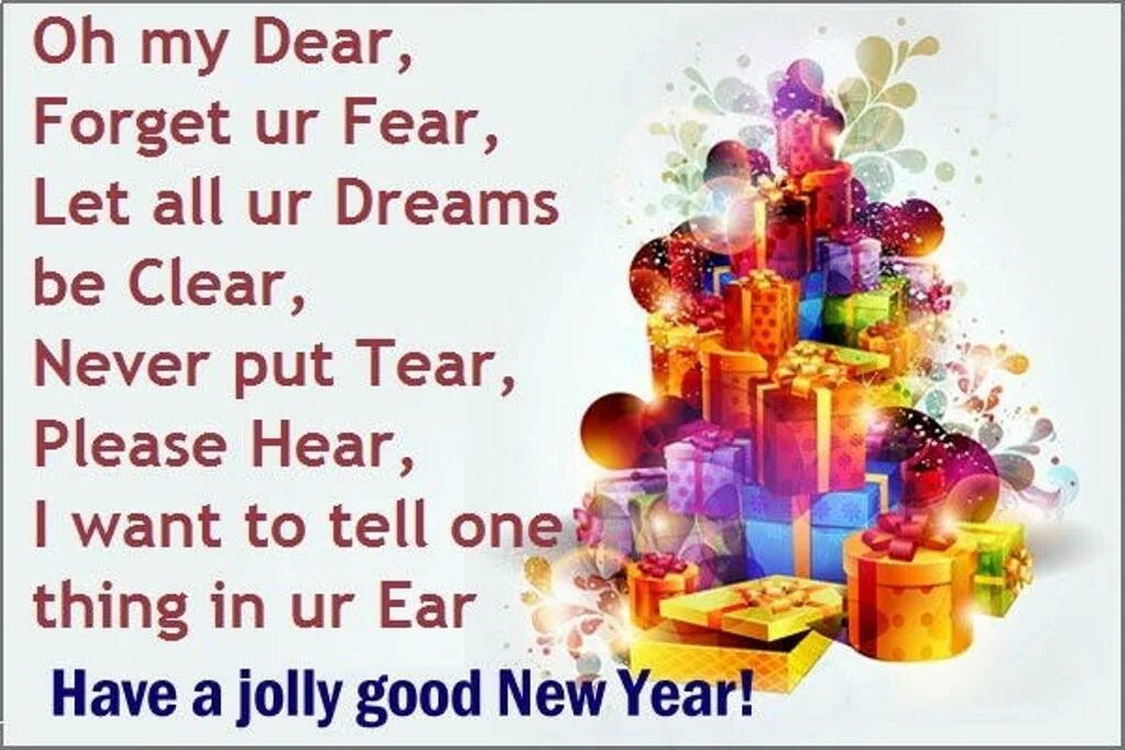 Happy new year dear. Wish you happy new year открытка на английском. short new year wishes in english. happy new year my dear sister.