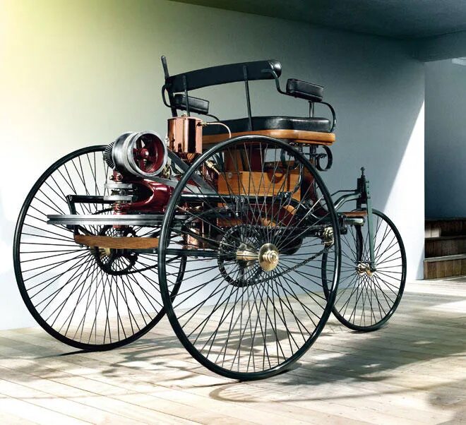 Самый первый современный. Первый мерседес бенц 1886.