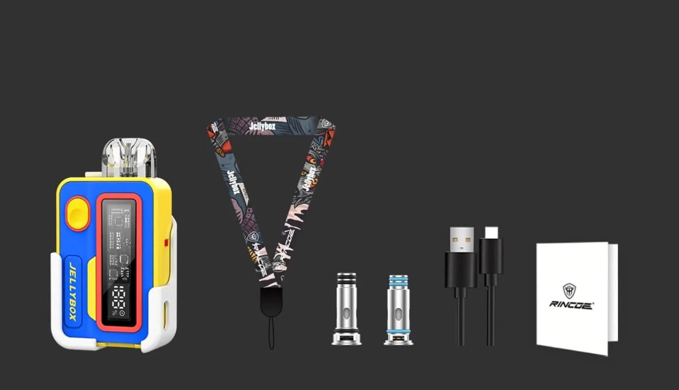 Rincoe xs pod. Испаритель rincoe jellybox xs. набор rincoe jellybox xs. rincoe jellybox xs pod kit. rincoe jellybox xs 1000mah pod kit.