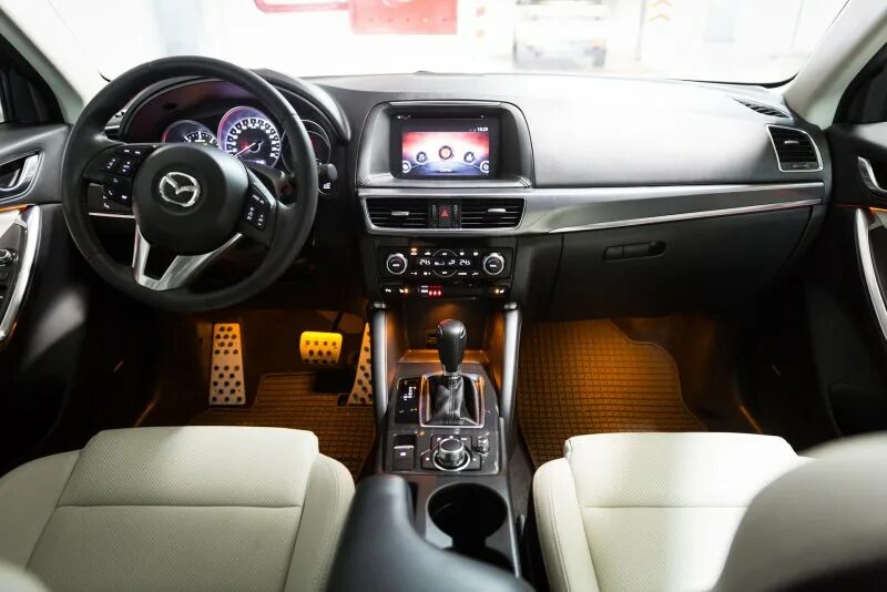 Купить б/у Mazda CX-7 I Рестайлинг 2.3 AT (238 л.с.) 4WD бензин автомат в Москве