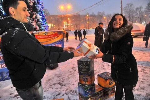 Места для запуска фейерверков