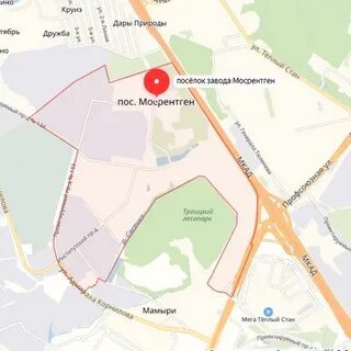 Поселок мосрентген адрес