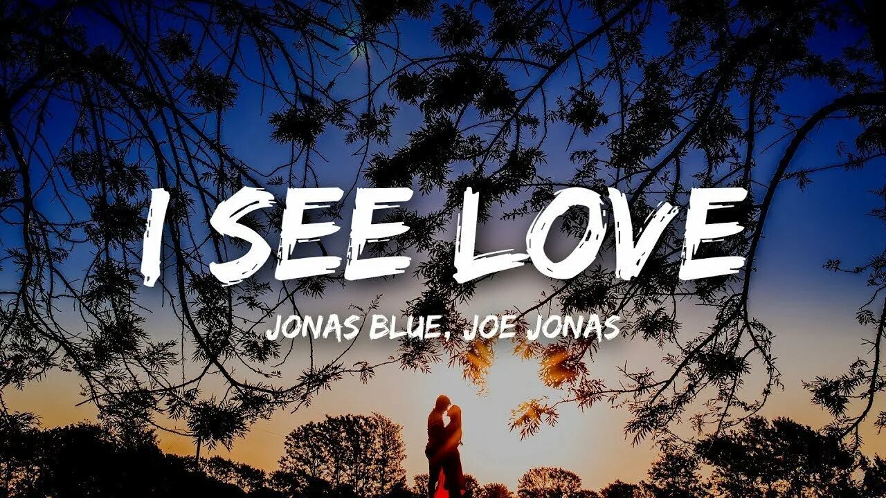 I see you walk. I see love jonas blue. jonas blue, joe jonas. joe jonas, jonas blue - i see love. see love.
