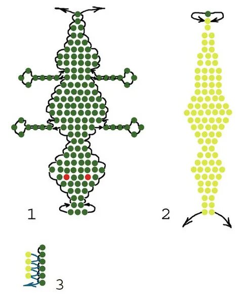 Плетение из бисера крокодил объемный схема для начинающих. Схема бисероплетения для начинающих крокодил. Плетение крокодильчика из бисера схема плетения. Схемы для бисероплетения проволокой для начинающих. Схемы фигурок из бисера легкие для начинающих