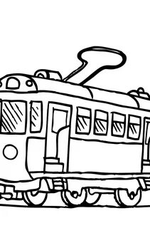 Ausmalbilder öffentliche Verkehrsmittel Öpnv 5DC