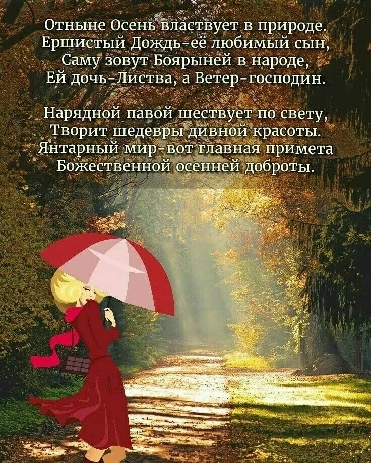 Осенний дождь цитаты