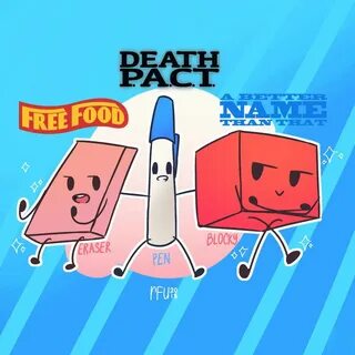 Woody is Pen x Eraser Eraser-Pen-Blocky | BFDI💖 Amino The best group bois ...