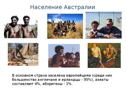 Воспроизводство населения австралии