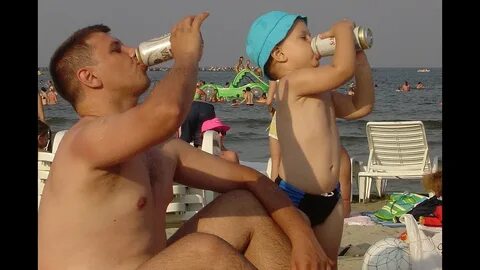 Сын выпивает
