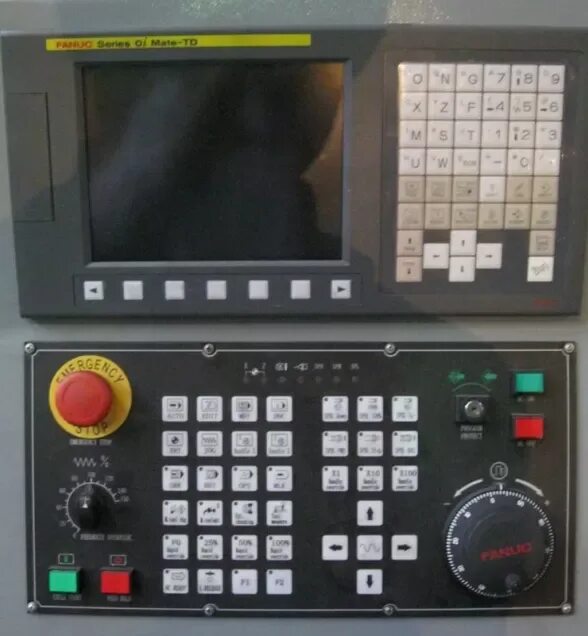 Пульт Fanuc 0i. Станок ЧПУ Fanuc 0i-td. Стойка Fanuc 0i TF. Fanuc 0i-td пульт управления.