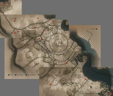 Assassin s creed mirage карта