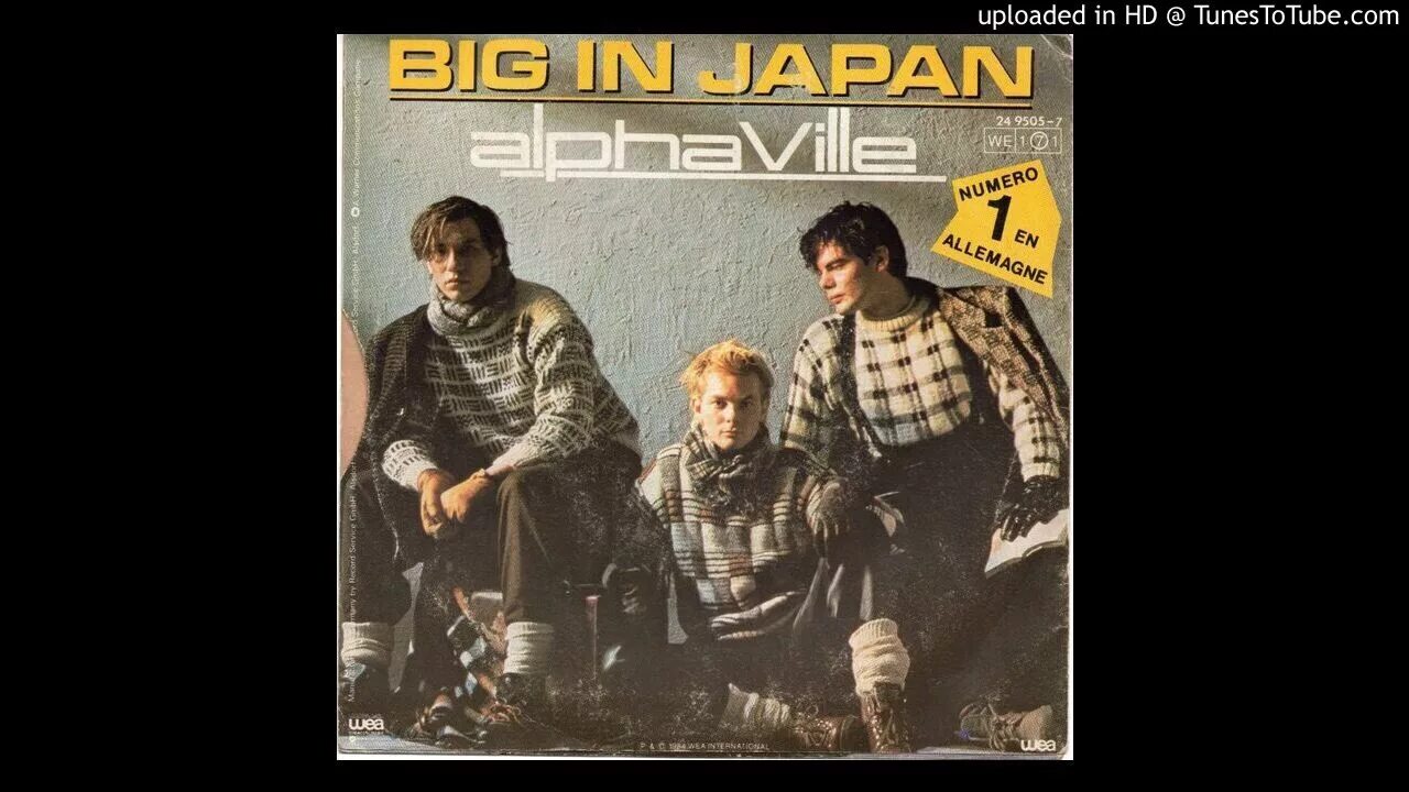 Alphaville. Alphaville big in Japan. Big in Japan оригинал. Alphaville - big in Japan обложка альбома.